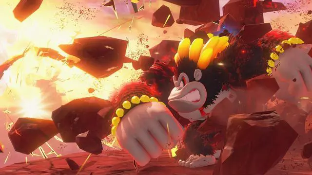 Alt view image 4 of 4 - Nintendo Donkey Kong Bananza for Switch 2 Bundle With Samsung microSD Express Card 256GB + Microfiber Cleaning Cloth