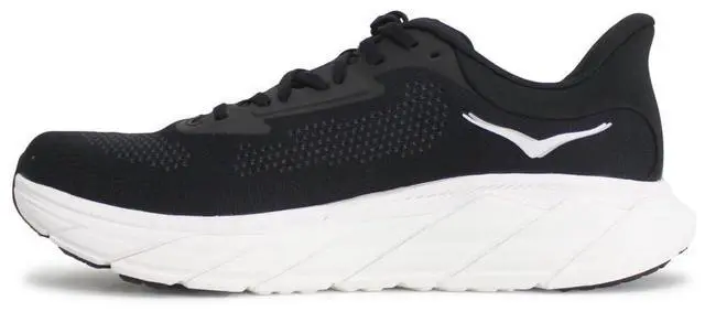 Alt view image 2 of 4 - Hoka Men's Arahi 7 Sneaker, Black/White, 7