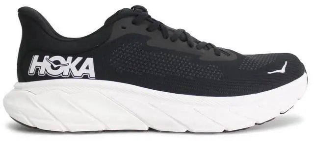 Alt view image 4 of 4 - Hoka Men's Arahi 7 Sneaker, Black/White, 7