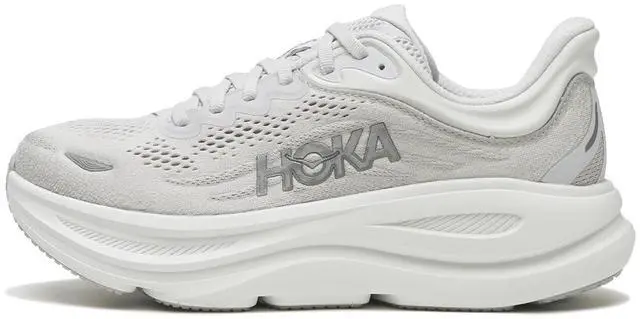 Alt view image 2 of 6 - Hoka Women's Bondi 9 Sneaker, Stardust/Silver, 7.5