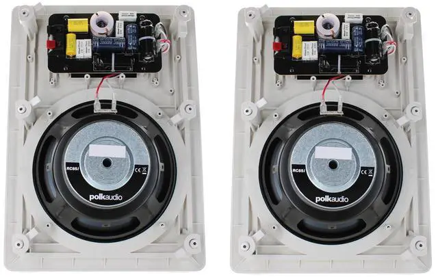 Alt view image 4 of 4 - Polk Audio RC85i In-Wall Speakers Bundle