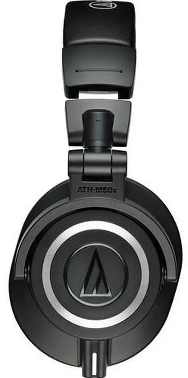Alt view image 3 of 4 - Audio-Technica ATH-M50x Professional Studio Monitor Headphones, Headphone stand