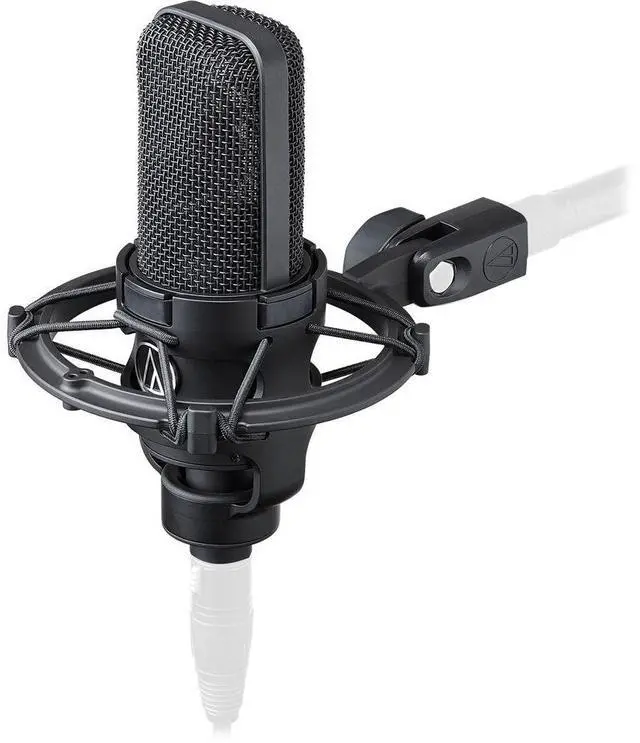 Alt view image 2 of 4 - Audio-Technica AT4040 Cardioid Condenser Microphone, ATH-M20x Studio Headphones