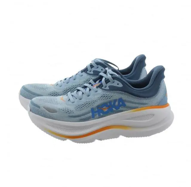 Main image of Hoka Men's Bondi 9 Sneaker, Drizzle/Downpour, 12