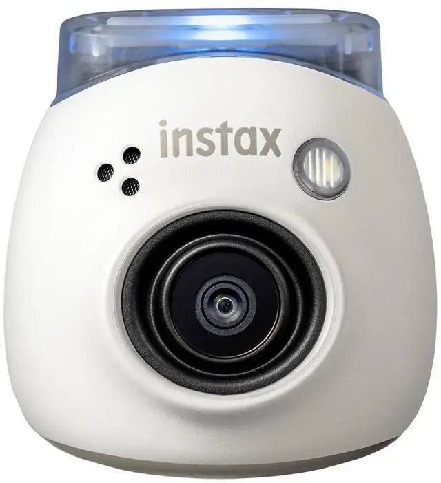 Alt view image 11 of 12 - Fuji instax Instant Digital Camera - Milky White