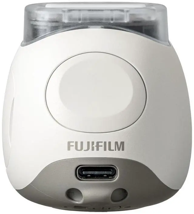 Alt view image 12 of 12 - Fuji instax Instant Digital Camera - Milky White