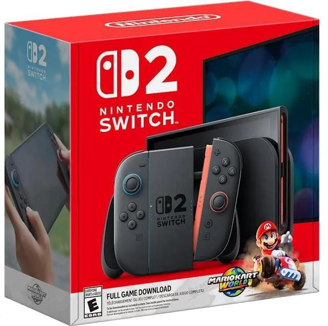 Alt view image 2 of 4 - Nintendo Switch 2, Mario Kart World Bundle, Super Mario Party Jamboree, Bundle