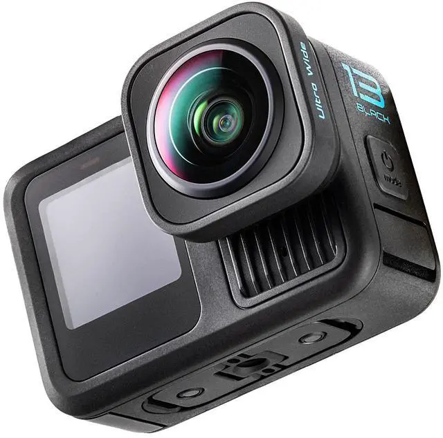 Alt view image 2 of 4 - GoPro HERO13 Black Ultra Wide Edition - Waterproof Action Camera with 5.3K60 Video, 27MP Photo, Boosted 177-degree FOV + Compatability with HB-Series Lenses