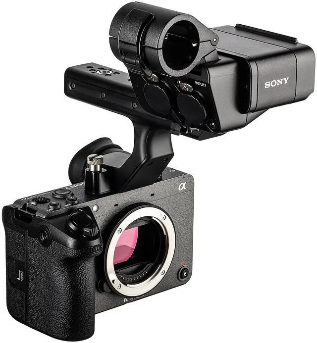 Alt view image 3 of 4 - Sony FX2 Cinema Camera Kit w/ XLR Handle  Dual XLR Audio, Full-Frame 4K + More