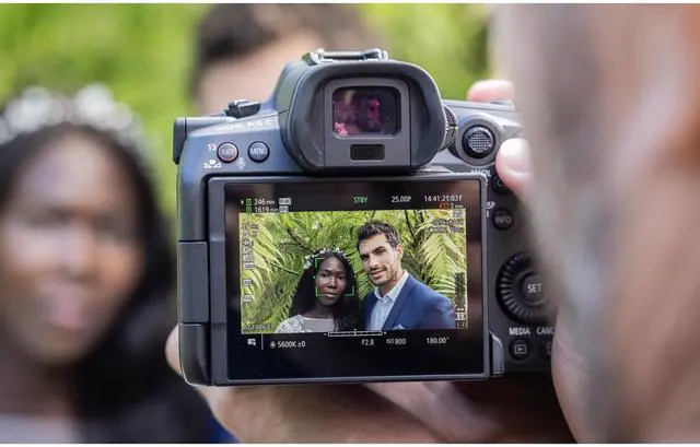 Alt view image 9 of 10 - Canon EOS R5 C Mirrorless Cinema Camera with RF 24-105mm f/2.8 L IS USM Z Lens