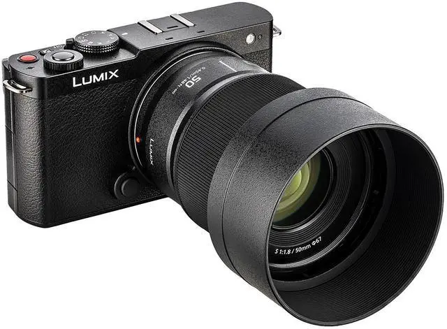 Alt view image 2 of 4 - Panasonic LUMIX S9 Full-Frame Mirrorless Camera with S 18-40mm F4.5-6.3 + 50mm 1.8 Lens, Compact, Lightweight Body, Perfect for Social Media and Travel, DC-S9WK