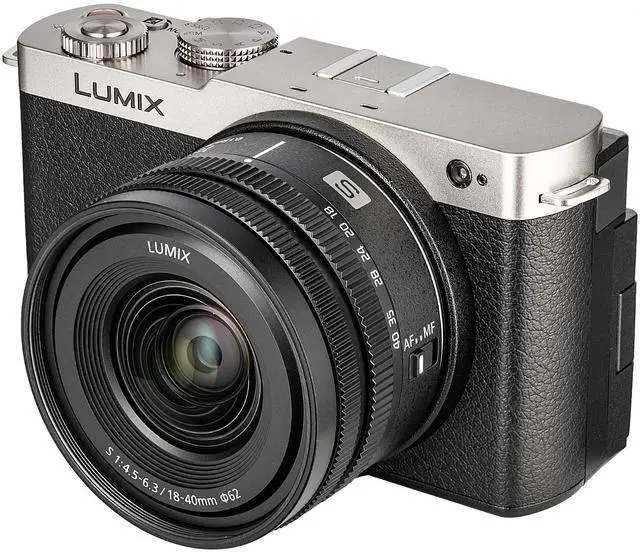 Alt view image 2 of 4 - Panasonic LUMIX S9 Full-Frame Mirrorless Camera with S 18-40mm F4.5-6.3 + 50mm 1.8 Lens, Compact, Lightweight Body, Perfect for Social Media and Travel, DC-S9WS