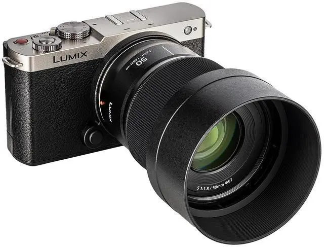Alt view image 3 of 4 - Panasonic LUMIX S9 Full-Frame Mirrorless Camera with S 18-40mm F4.5-6.3 + 50mm 1.8 Lens, Compact, Lightweight Body, Perfect for Social Media and Travel, DC-S9WS