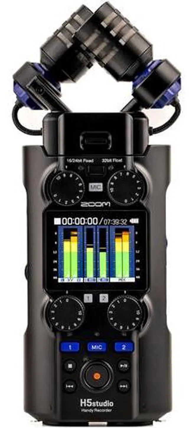 Alt view image 3 of 4 - Zoom H5studio 4-Track Handy Recorder, Sony MDR-7506 Stereo Headphones, Bundle