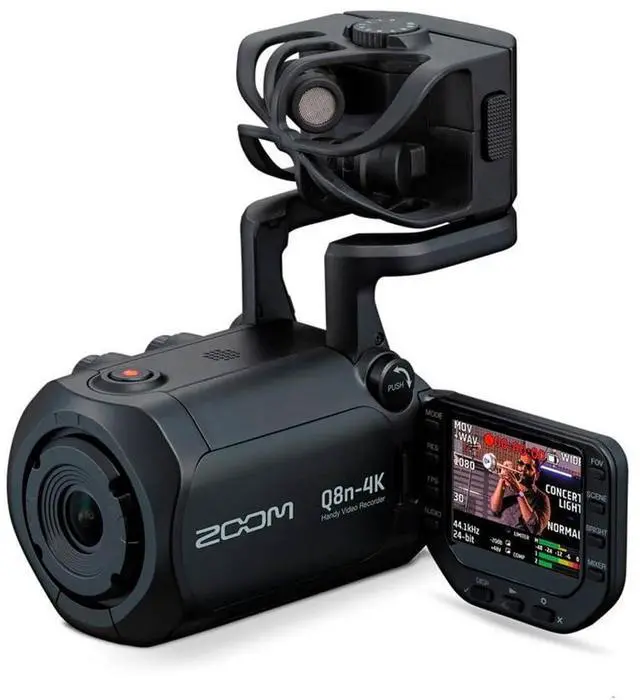 Alt view image 12 of 14 - Zoom Q8n-4K Handy Video Recorder