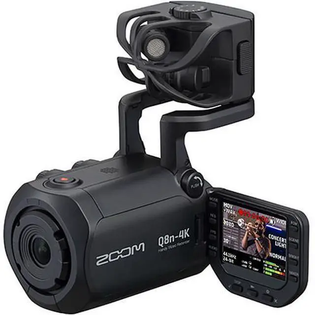 Alt view image 2 of 4 - Zoom Q8n-4k Handy Video Recorder, Memory Card microSDXC Extreme Pro 64GB, Bundle