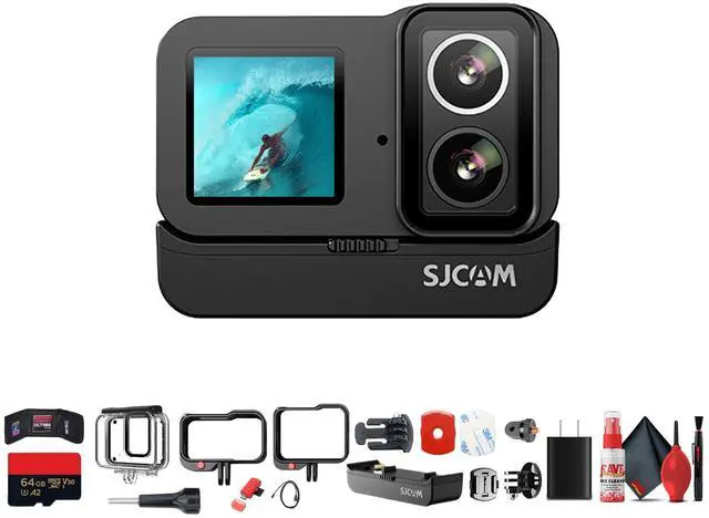 Main image of SJCAM SJ20 Dual Lens Action Camera Bundle