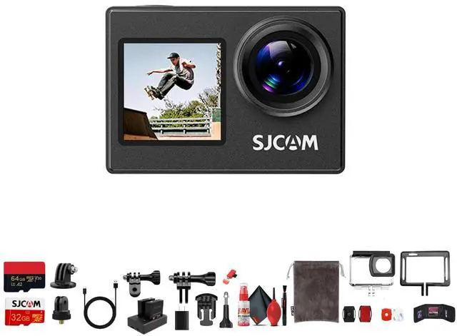 Main image of SJCAM SJ4000 Dual Screen Action Camera Bundle