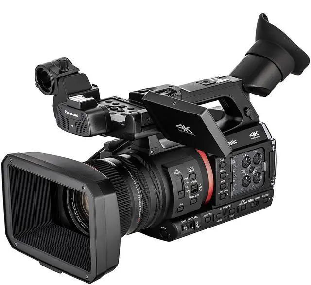 Alt view image 2 of 4 - Panasonic AG-CX370 UHD 4K Pro Camcorder with NDI|HX2 and Auto-Tracking, 128GB Memory Card