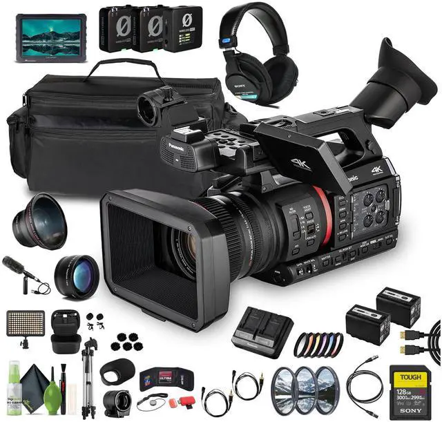 Main image of Panasonic AG-CX370 UHD 4K Pro Camcorder with NDI|HX2 and Auto-Tracking, 128GB Memory Card