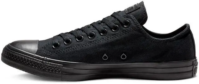 Main image of Converse Chuck Taylor All Star Canvas Low Top Sneaker, Black Monochrome ,10.5 womens_us/8.5 mens_us
