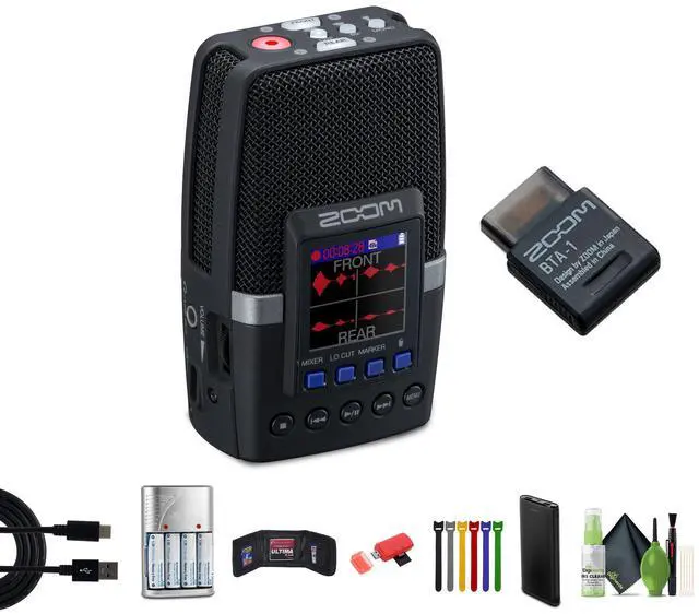 Main image of Zoom H2essential Multi-Mic Handy Recorder, Bundle