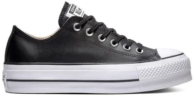 Alt view image 3 of 4 - Converse Chuck Taylor All Star Lift Platform LO Women, Sneakers Black Leather