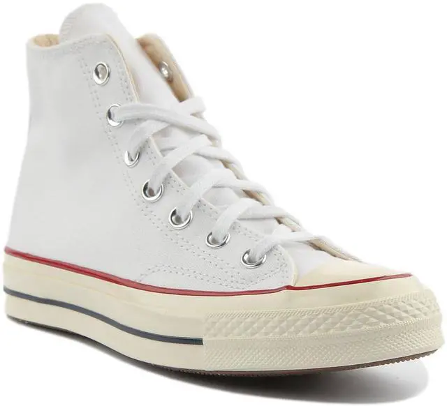 Alt view image 4 of 5 - Converse Unisex Chuck 70 Canvas Hightop Shoes - Optical White