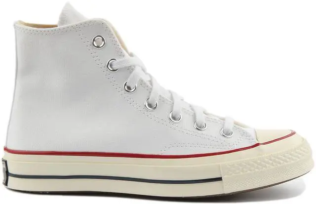 Alt view image 5 of 5 - Converse Unisex Chuck 70 Canvas Hightop Shoes - Optical White