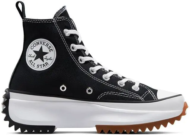Alt view image 3 of 4 - Converse Run Star Hike Hi Sneakers, Black/White/Gum, 10.5 US Women/9 US Men