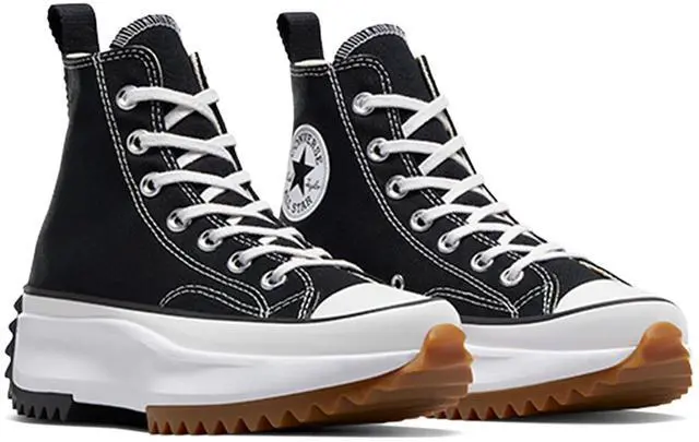 Alt view image 4 of 4 - Converse Run Star Hike Hi Sneakers, Black/White/Gum, 10.5 US Women/9 US Men