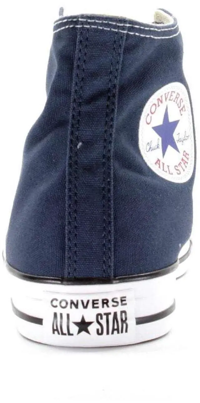 Alt view image 3 of 3 - Converse Unisex Chuck Taylor All Star Hi Top Sneaker Shoes Navy Blue (Navy, 10 B(M) US Women / 8 D(M) US Men)