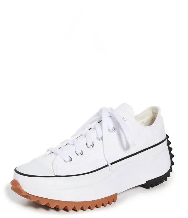 Main image of Converse Run Star Hike Hi Sneakers, Black/White/Gum, 11.5 US Women/10 US Men
