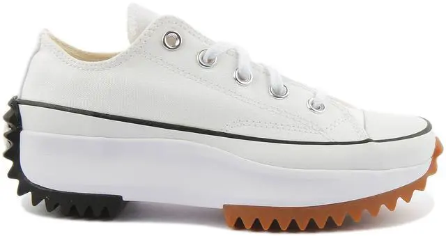 Alt view image 3 of 3 - Converse Run Star Hike Hi Sneakers, Black/White/Gum, 11.5 US Women/10 US Men