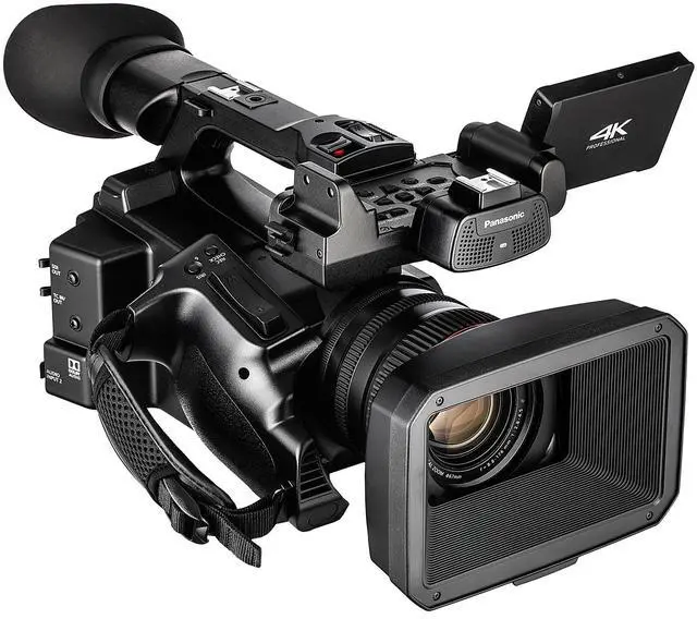 Alt view image 3 of 4 - Panasonic AG-CX350 4K Camcorder (AG-CX350) W/Padded Case, 128 GB Memory Card + More