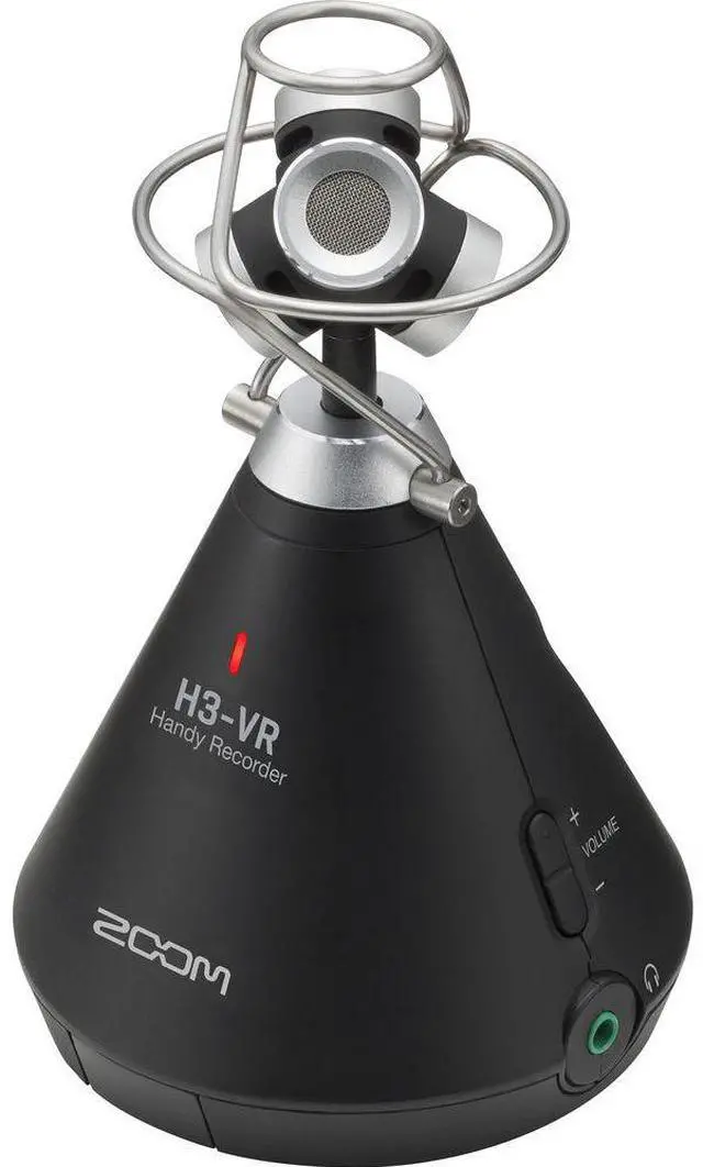 Alt view image 2 of 4 - Zoom H3-VR Handy Audio Recorder with Built-In Ambisonics Mic Array, Bundle