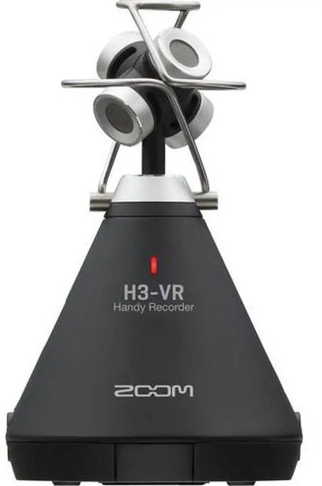 Alt view image 3 of 4 - Zoom H3-VR Handy Audio Recorder with Built-In Ambisonics Mic Array, Bundle