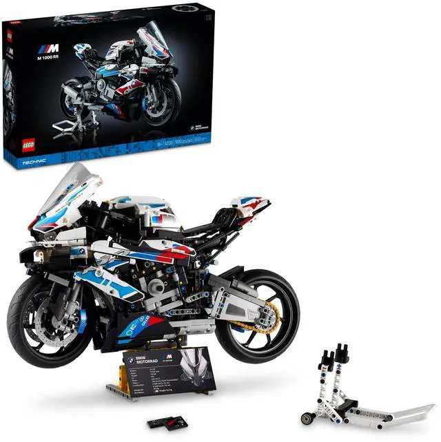 Alt view image 7 of 9 - LEGO Technic BMW M 1000 RR 42130 Model Building Set for Adults (1,925 Pieces)
