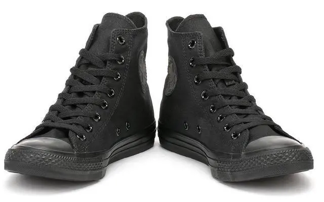 Alt view image 3 of 3 - Converse Chuck Taylor All Star Hi Sneaker Black Monochrome 7.5 D (M) US/ 9.5 B (M) US