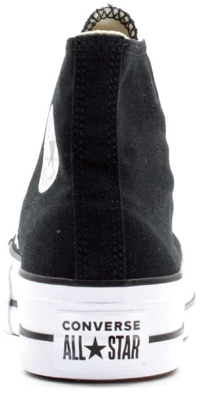 Alt view image 4 of 4 - Converse CTAS Lift HI Sneaker, Black White, 5.5 M US