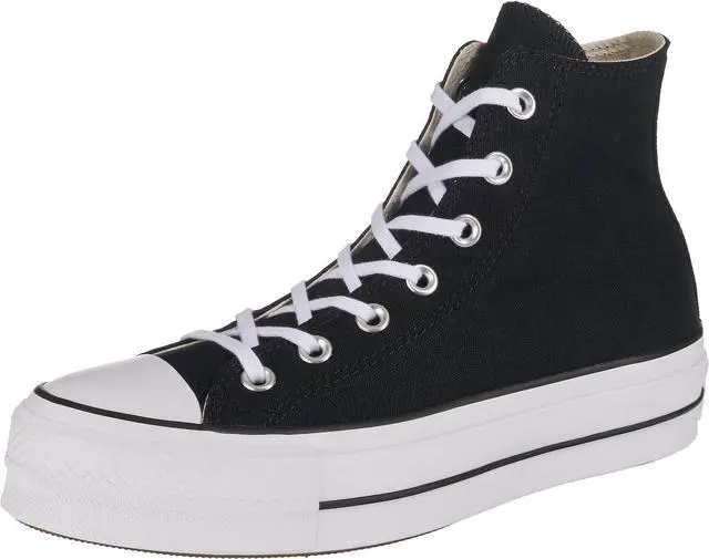Main image of Converse Chuck Taylor All Star Platform High Top Sneaker, Black/White/White, 9 M US