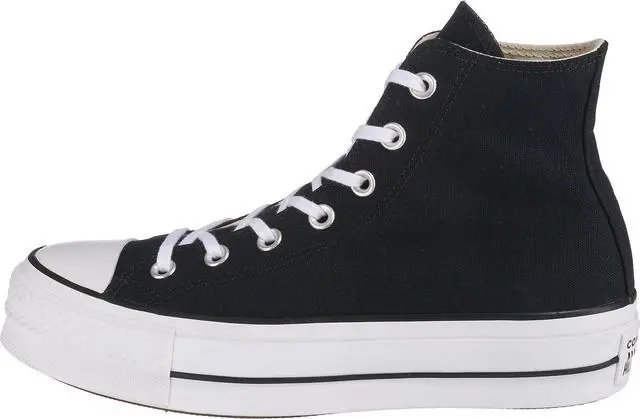Alt view image 3 of 3 - Converse Chuck Taylor All Star Platform High Top Sneaker, Black/White/White, 9 M US