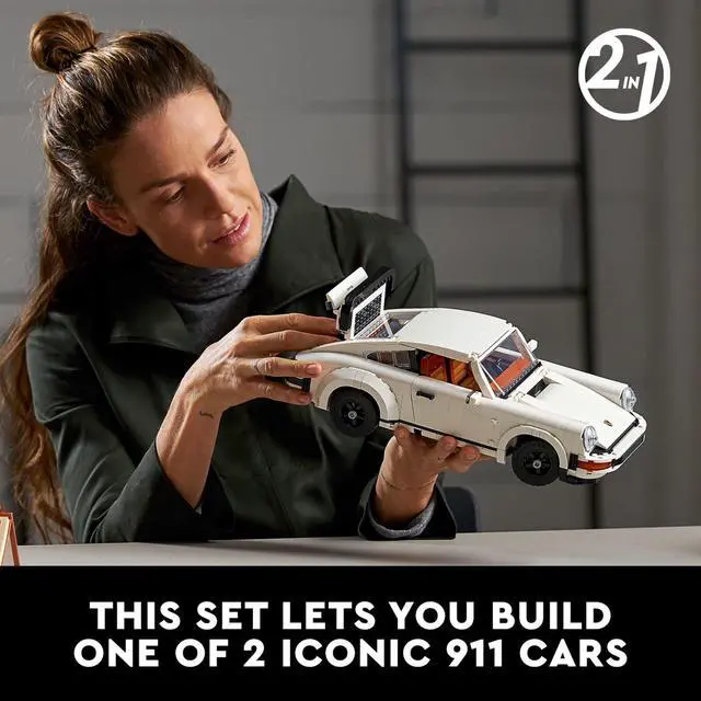 Alt view image 5 of 6 - Lego 10295 Icons Vehicles Porsche 911 Building Kit New With Sealed Box
