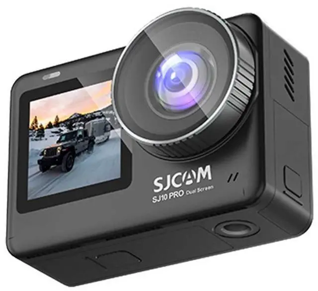 Alt view image 3 of 4 - SJCAM SJ 10 Pro Dual Screen 4K 60FPS 6-Axis Wide Angle 8X Slow Motion 5G WiFi Action Camera