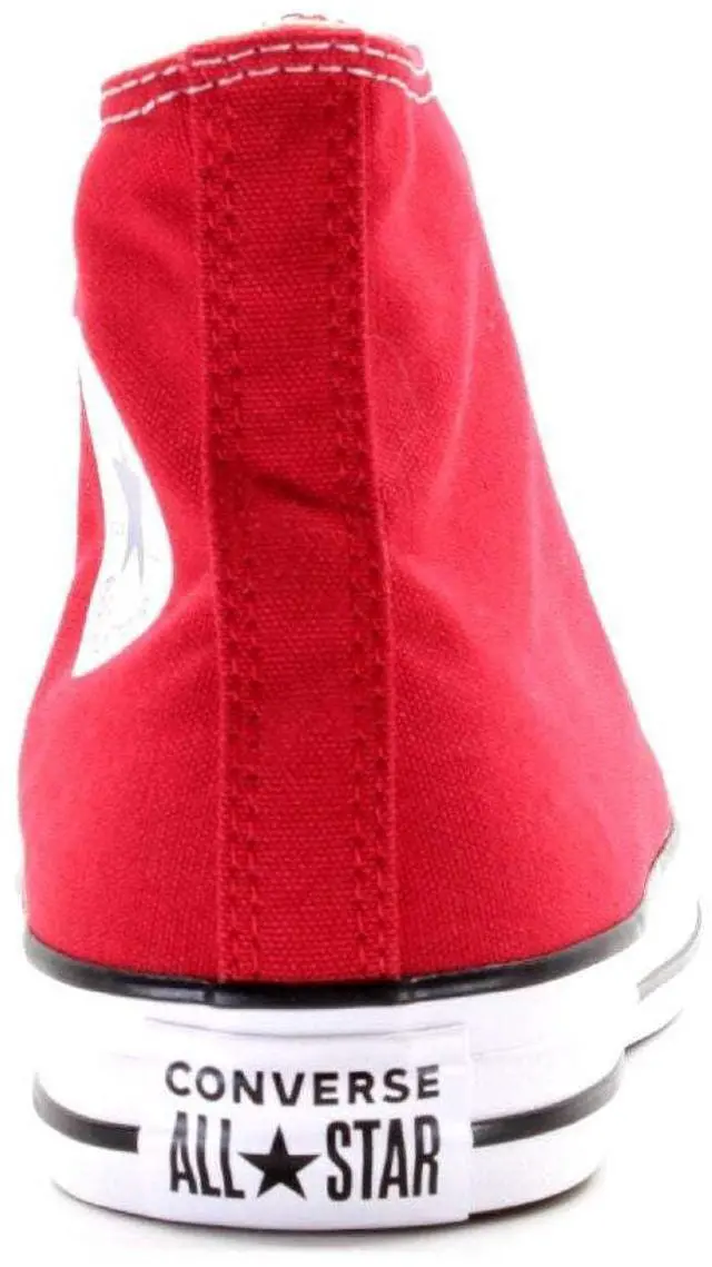Alt view image 3 of 3 - Converse Unisex Sneakers Hi-Top Trainers, Rot, 10.5 US Women