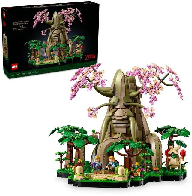Alt view image 7 of 9 - LEGO The Legend of Zelda Great Deku Tree 2 in1 Building Set, 2500 Pcs, Age 18+