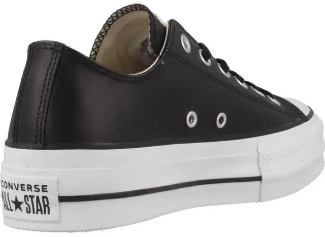 Alt view image 3 of 3 - Converse Chuck Taylor All Star Lift Platform LO Women, Sneakers Black Leather