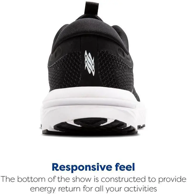 Alt view image 3 of 3 - Brooks Womens Revel 7 Neutral Running Shoe - Black/White - 5 Medium