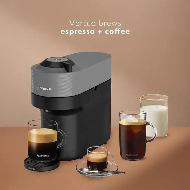 Alt view image 3 of 3 - Nespresso Vertuo POP+ by Breville, Dark Grey