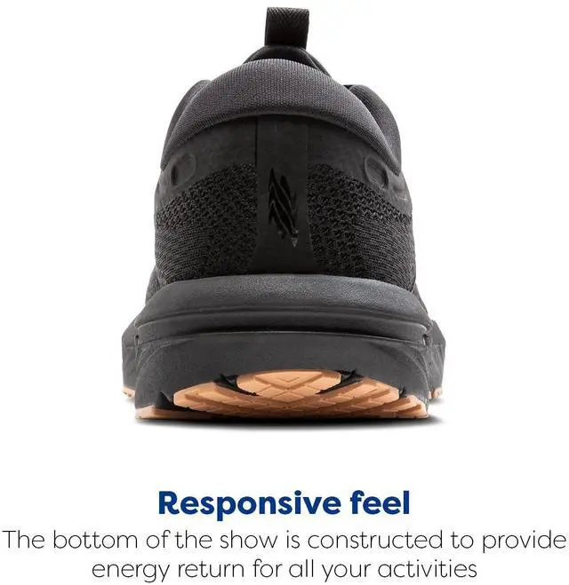 Alt view image 3 of 3 - Brooks Womens Revel 7 Neutral Running Shoe - Black/Black - 10.5 Medium